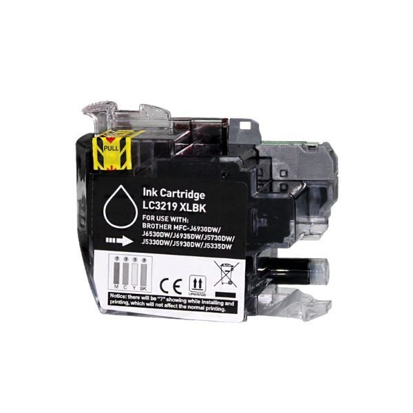 TINTEIRO COMPATIVEL C/ BROTHER LC3219XL PRETO