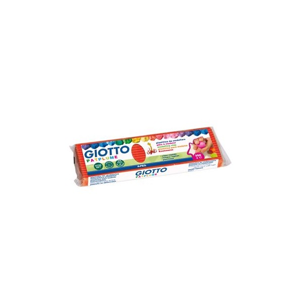 PLASTICINA GIOTTO PATPLUME 350gr.  VERMELHO