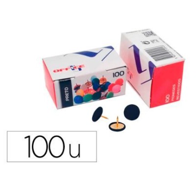 PIONESES LISMANIA OFFICE  COR PRETO Cx100unid.