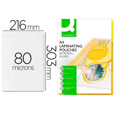 PACK C/ 100 FLS - BOLSA PLASTIFICAR TERMICAA480My
