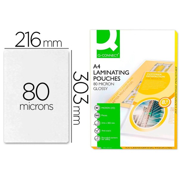 PACK C/ 100 FLS - BOLSA PLASTIFICAR TERMICAA480My