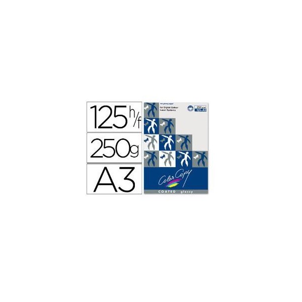PAPEL COLOR COPY COATED SILK  LASER/INKJET  SRA3 120gr.  250FLS