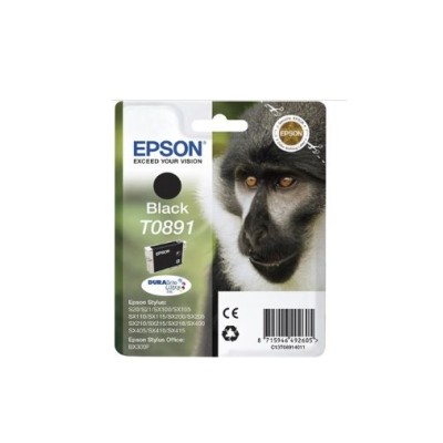 TINTEIRO EPSON T0891 PRETO ORIGINAL