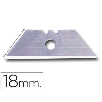 RECARGAS LAMINAS P/ X-ACTO QC 18MM AUTO-RETRATIL Blister 5unid.