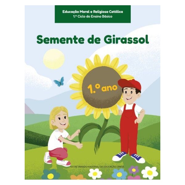 Livro Semente de Girassol 1º Ano 2025