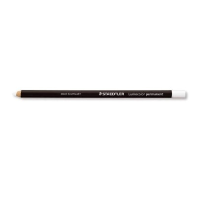 LAPIS DE COR STAEDTLER LUMOCOLOR GLASOCHROM 108-20 BRANCO