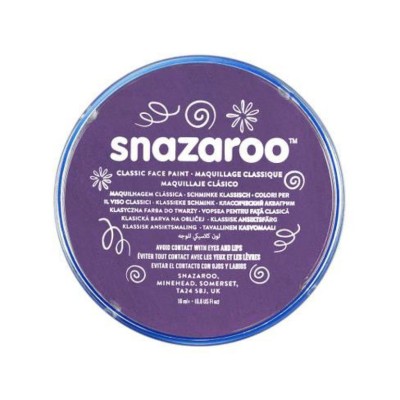 PINTURA FACIAL SNAZAROO CLASSIC 18ML VIOLETA