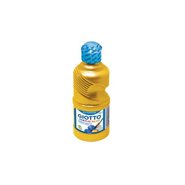 FRASCO TINTA ACRILICA GIOTTO 250ML OURO