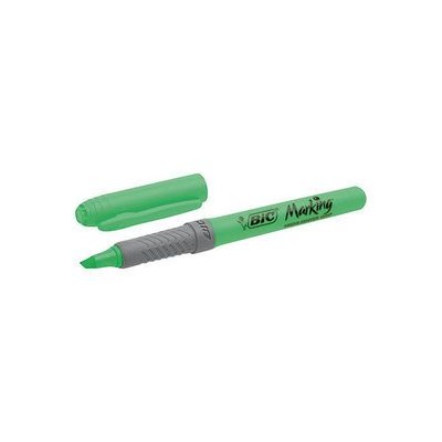 MARCADOR FLUORESCENTE BIC MARKING HIGHLIGHTER GRIP "FINO" 1.6 a 3.3mm VERDE