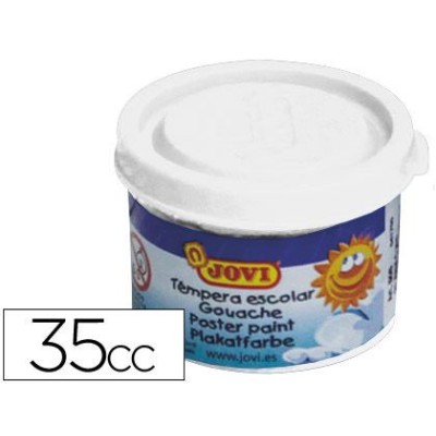 GUACHE LIQUIDO JOVI ESCOLAR (LAVAVEL) 40ML BRANCO