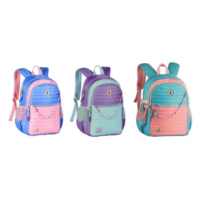 MOCHILA C/ BOLSA PARA PORTATIL 15'' LULUCA CORES SORTIDAS