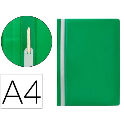 CLASSIFICADOR QC C/ FERRAGEM PP CAPA TRANSP. VERDE