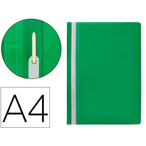 CLASSIFICADOR QC C/ FERRAGEM PP CAPA TRANSP. VERDE