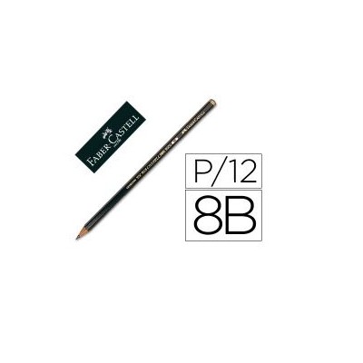 LAPIS GRAFITE FABER-CASTELL  9000 Nº8B