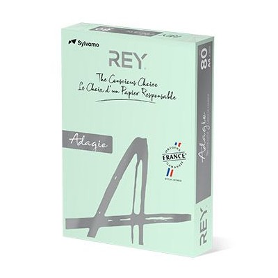 RESMA PAPEL FOTOCOPIA ADAGIO A4 80GR. VERDE ESMERALDA  (81)
