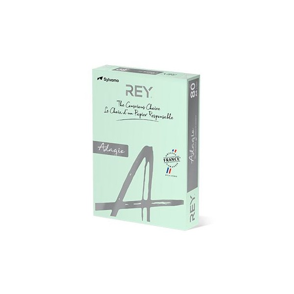 RESMA PAPEL FOTOCOPIA ADAGIO A4 80GR. VERDE ESMERALDA  (81)
