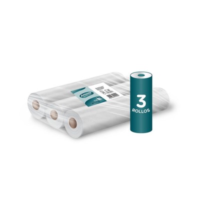 PACK C/ 3 x ROLOS PAPEL MARQUESA EXTENSIVEL AMOOS 125 50CM x 50MT 2FLS