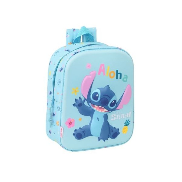 MOCHILA DISNEY STITCH ALOHA 3D