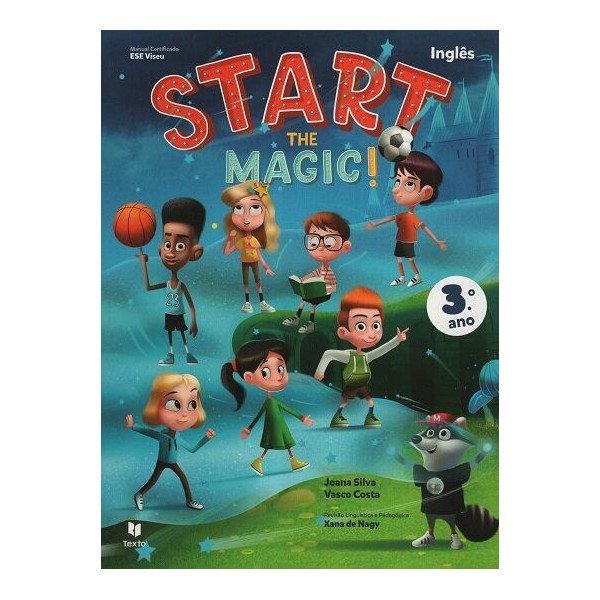 Livro Start the Magic 3 - Inglês 3.º Manual do Aluno 2025