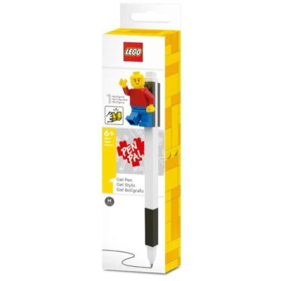 ESFEROGRAFICA LEGO GEL 0,7mm PRETO C/ FIGURA