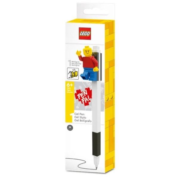 ESFEROGRAFICA LEGO GEL 0,7mm PRETO C/ FIGURA