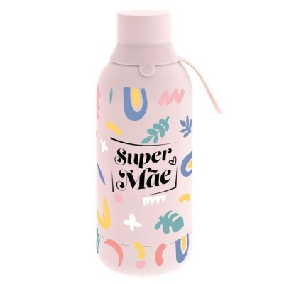GARRAFA TERMICA LOVELY STORY 500ML FRASES SORTIDAS