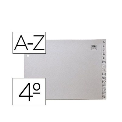 SEPARADOR PLASTICO A5 "HORIZONTAL" A/Z