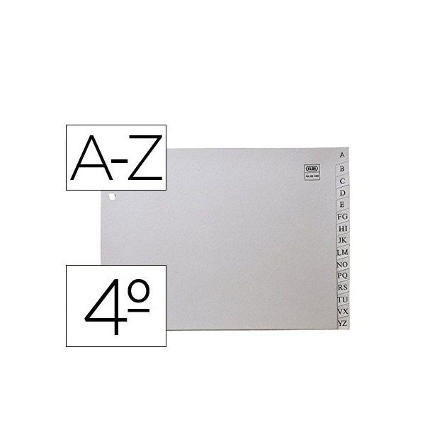 SEPARADOR PLASTICO A5 "HORIZONTAL" A/Z