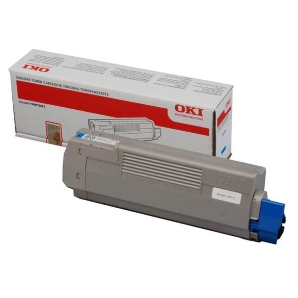 TONER OKI C610 CYAN 6K ORIGINAL