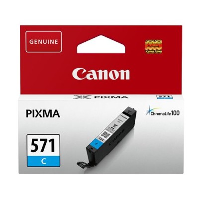 TINTEIRO CANON CLI-571 CYAN ORIGINAL