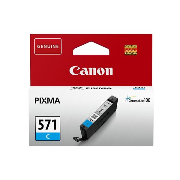 TINTEIRO CANON CLI-571 CYAN ORIGINAL