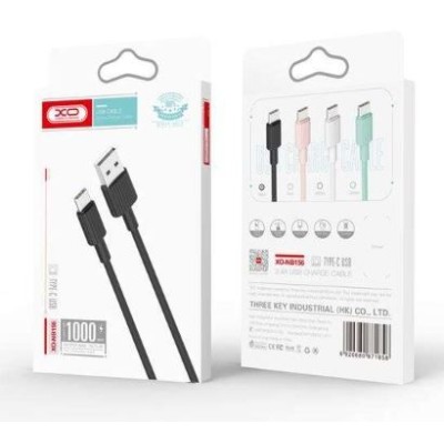 CABO USB TIPO (A) P/ LIGHTNING  2.4A M/M 1MT - CARREGAMENTO / TRANSFERENCIA DE DADOS P/ IPHONE  - BRANCO