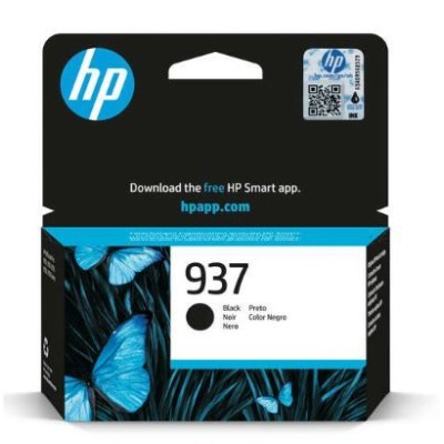 TINTEIRO HP 937 PRETO 1.25k ORIGINAL