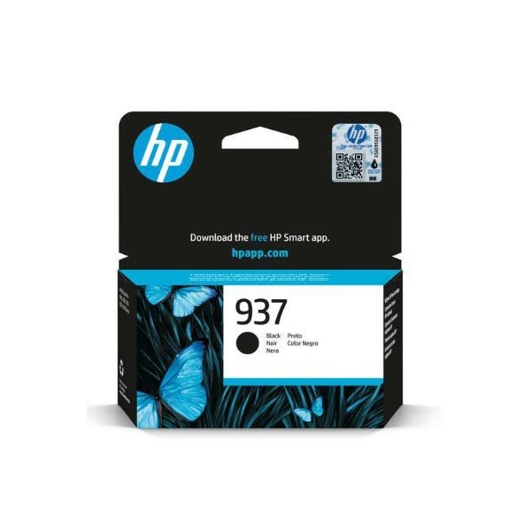 TINTEIRO HP 937 PRETO 1.25k ORIGINAL