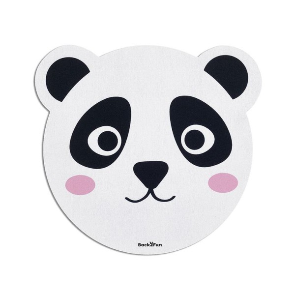 TAPETE ESPONJA P/ RATO BACK2FUN FORMATO REDONDO PANDA