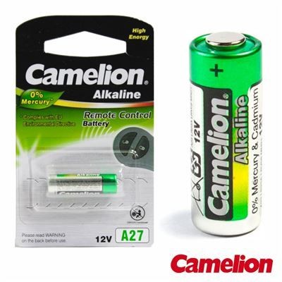 PILHA ALCALINA CAMELION LR27A 12v
