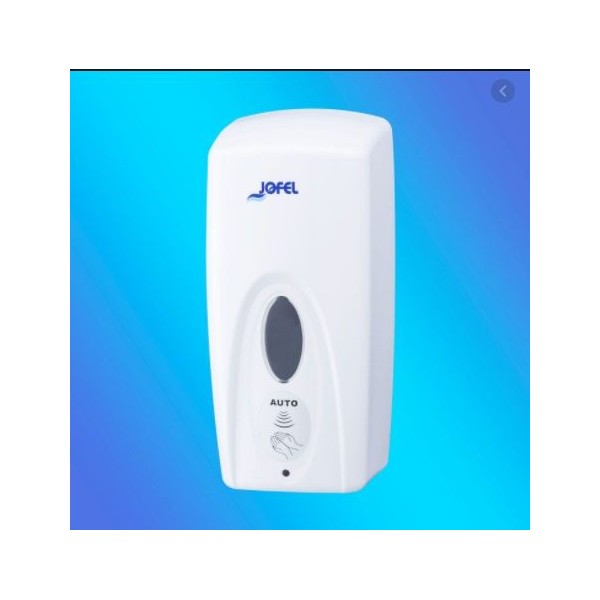 DOSEADOR PAREDE P/ GEL MAOS / SABONETE LIQUIDO 1LT  JOFEL BRANCO