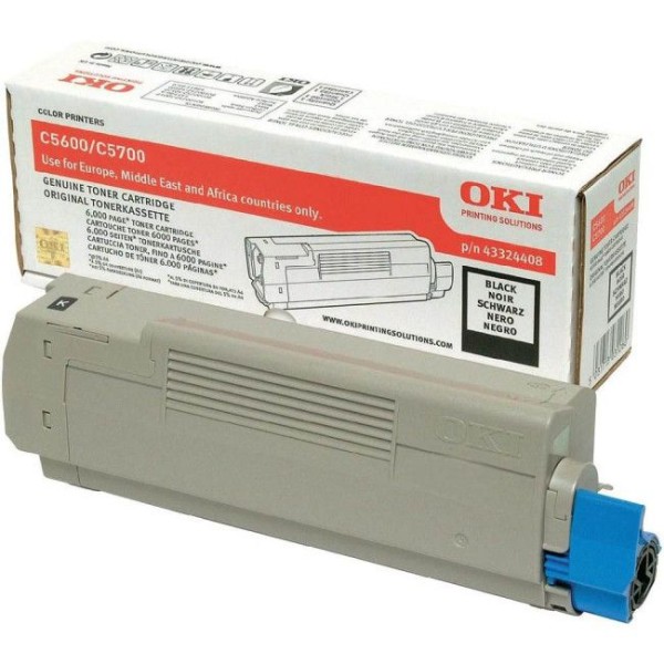 TONER OKI C5850 PRETO 8K ORIGINAL