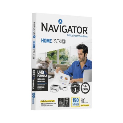 PAPEL FOTOCOPIA NAVIGATOR HOME A4 80GR. 150FLS