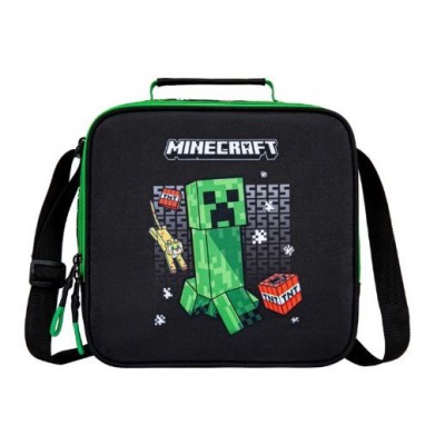 LANCHEIRA TERMICA MINECRAFT SURVIVAL MODE 2025 ADAPTAVEL A TROLLEY