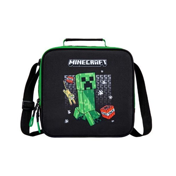 LANCHEIRA TERMICA MINECRAFT SURVIVAL MODE 2025 ADAPTAVEL A TROLLEY