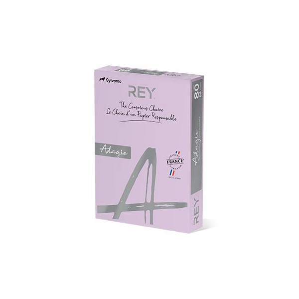 RESMA PAPEL FOTOCOPIA ADAGIO A4 80GR. LILAS / ROXO INTENSO (28)