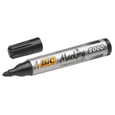 MARCADOR PERMANENTE BIC MARKING 2000 PT-CN 1,7MM PRETO