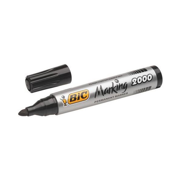 MARCADOR PERMANENTE BIC MARKING 2000 PT-CN 1,7MM PRETO