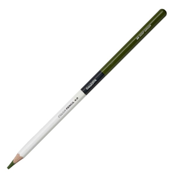 LAPIS DE COR CARIOCA PLUS 4.0 VERDE PROFUNDO 23
