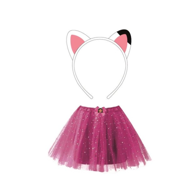 CONJUNTO FANTASIA BANDOLETE + SAIA GABBY'S DOLLHOUSE
