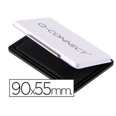 ALMOFADA CARIMBO QC  90x55mm PRETO