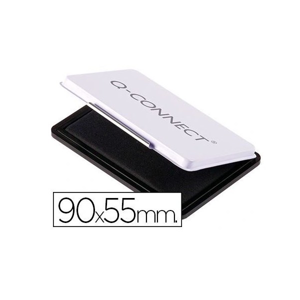 ALMOFADA CARIMBO QC  90x55mm PRETO