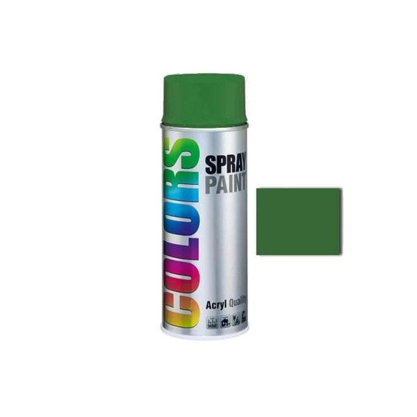 TINTA SPRAY ACRILICO COLORS 400ML RAL 6001 - VERDE ESMERALDA