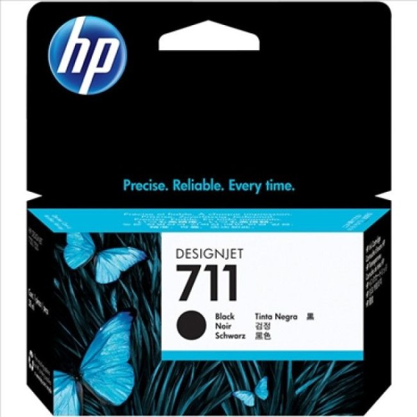 TINTEIRO HP 711 PRETO (38ML) ORIGINAL
